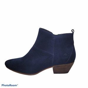 Timberland Carleton Side-Zip Suede Ankle Boots